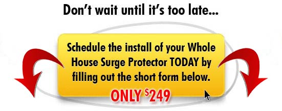 buy whole house surge protector and schedule install