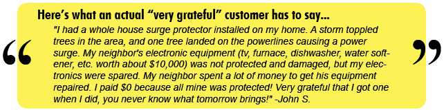 Whole house surge protector review from actual customer